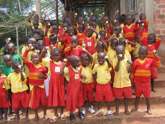 Empower Ugandan school children to combat hunger