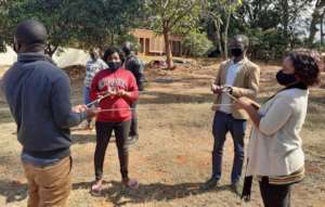 Youth organisation reps at training