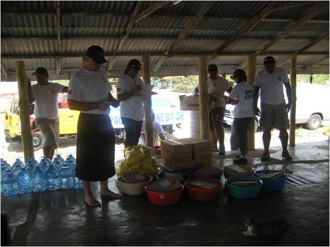 Samoan tsunami relief