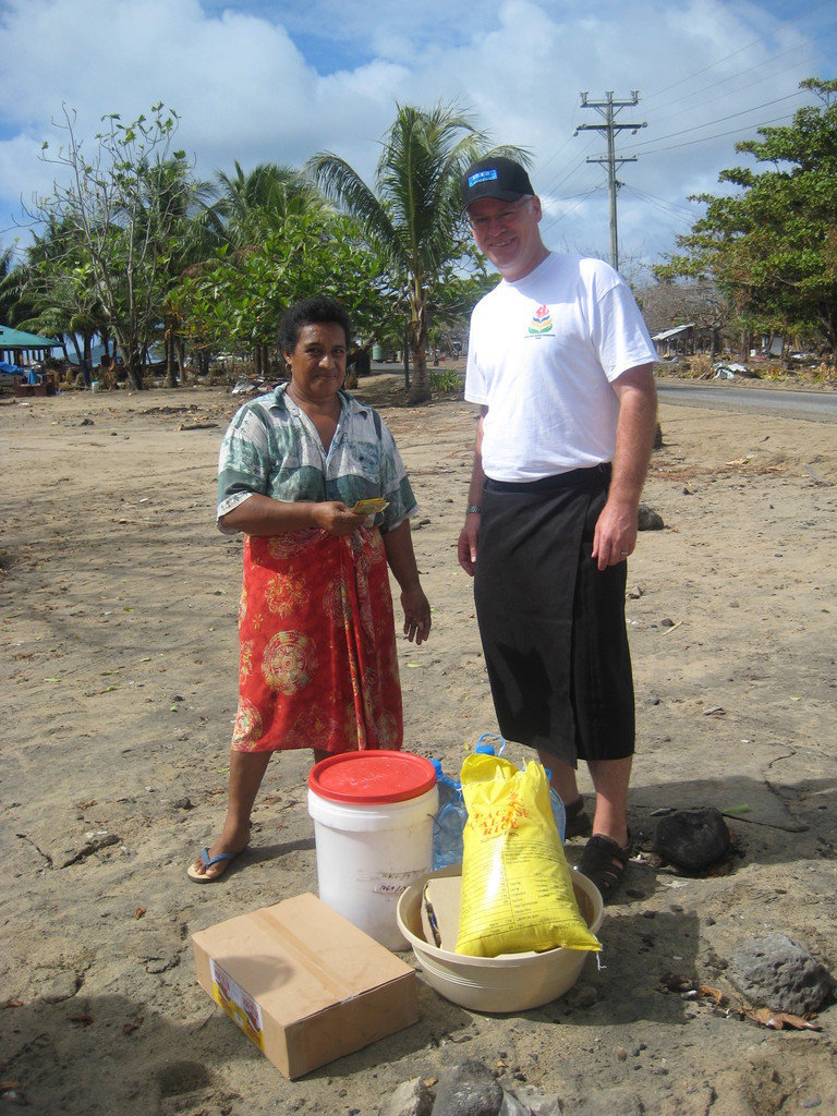Samoan tsunami relief