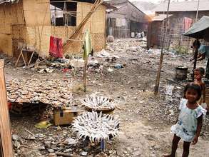 A child's view of the world: Borey Keila slum