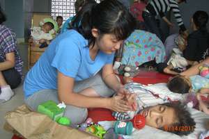 A gentle touch overcomes language differences