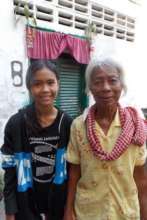 Rantha A 14  and her grandmother, nearing age 80