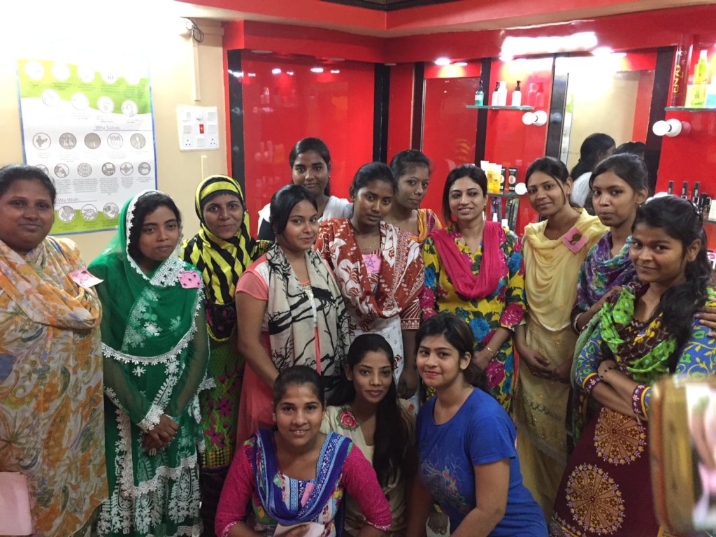 Hair and Beauty Training for 60 Destitute Girls