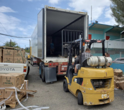 Food boxes to be deliver to the community