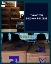 Donations received to serve our communities'