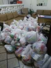 Food donated by Buenos Aires city