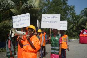 Campaign by the local community