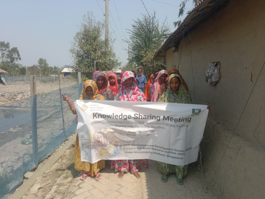 Community women leading the way on CMDRR