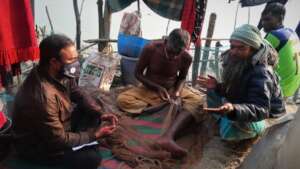 Talking with Local Fishermen about Calamities