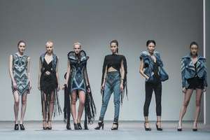Fashion waste on the runway