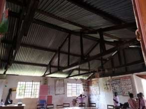 Classroom before the insulation