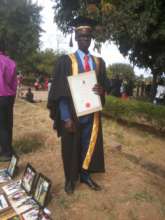 Peter Receives his Degree