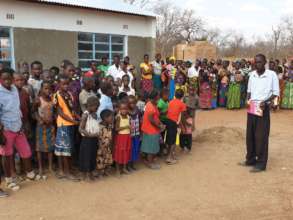New school for the remote village of Muyunda