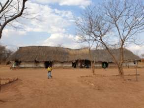 Old community school at Muyunda