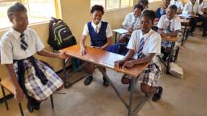 Riverview Secondary school pupils