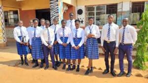 Sponsored pupils - Mukuni secondary