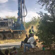 Drilling for Water - Nguba Secondary School