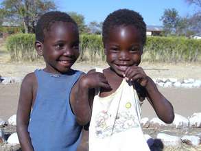 Young Zambian children