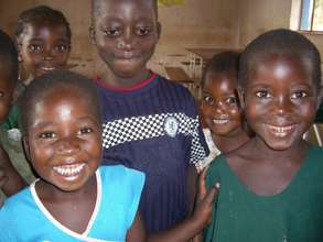 Pre-school children at Ngandu Village