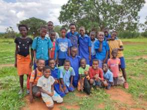Pupils at Kamwi School. Mukuni Chiefdom