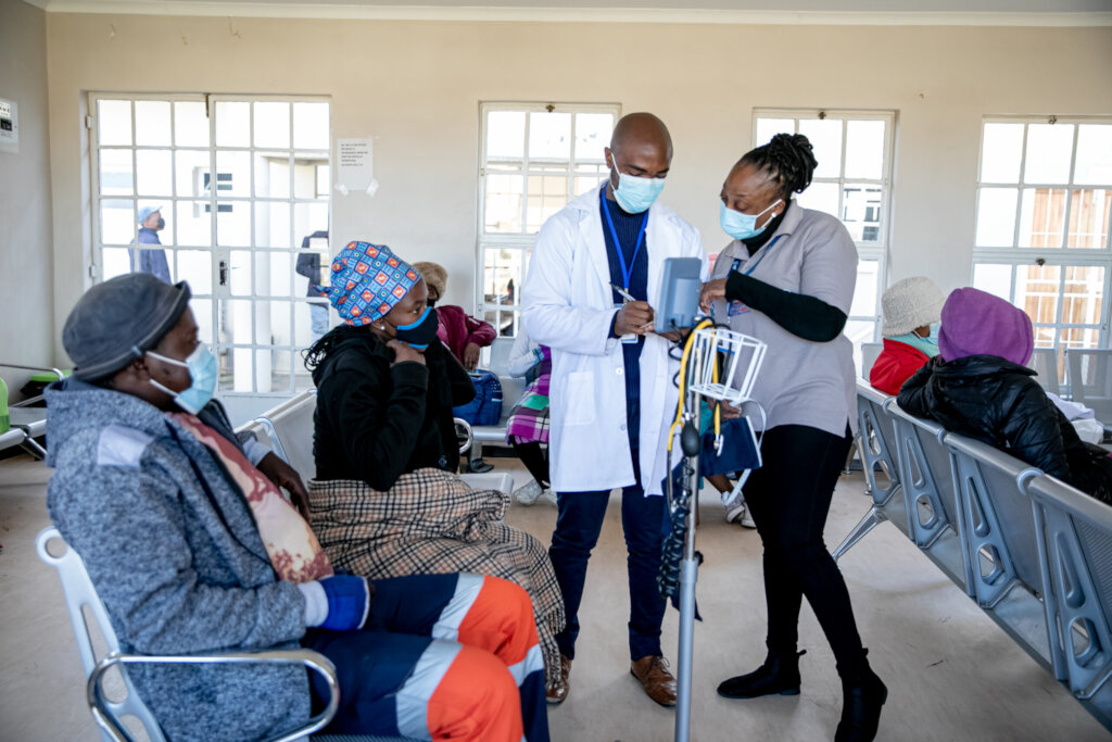 m2m Mentor Mother and m2m Nurse in Lesotho