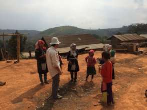 In the northern Shan Mountains