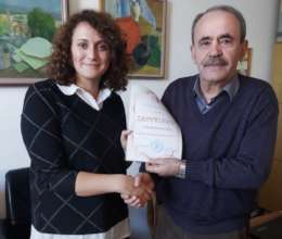 Team member Ermina and Zahid Barucija's principle