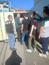 All parcels are delivered to the school first