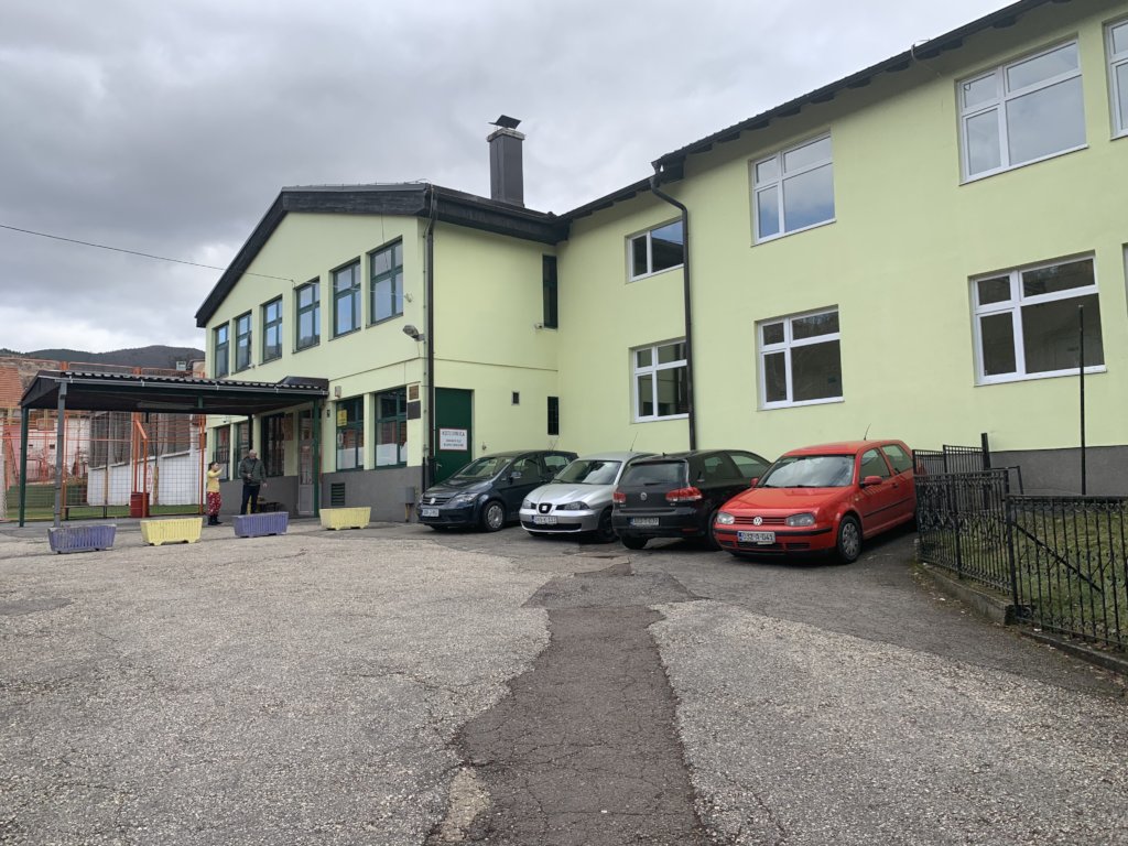 Food for kids at school in Bosnia
