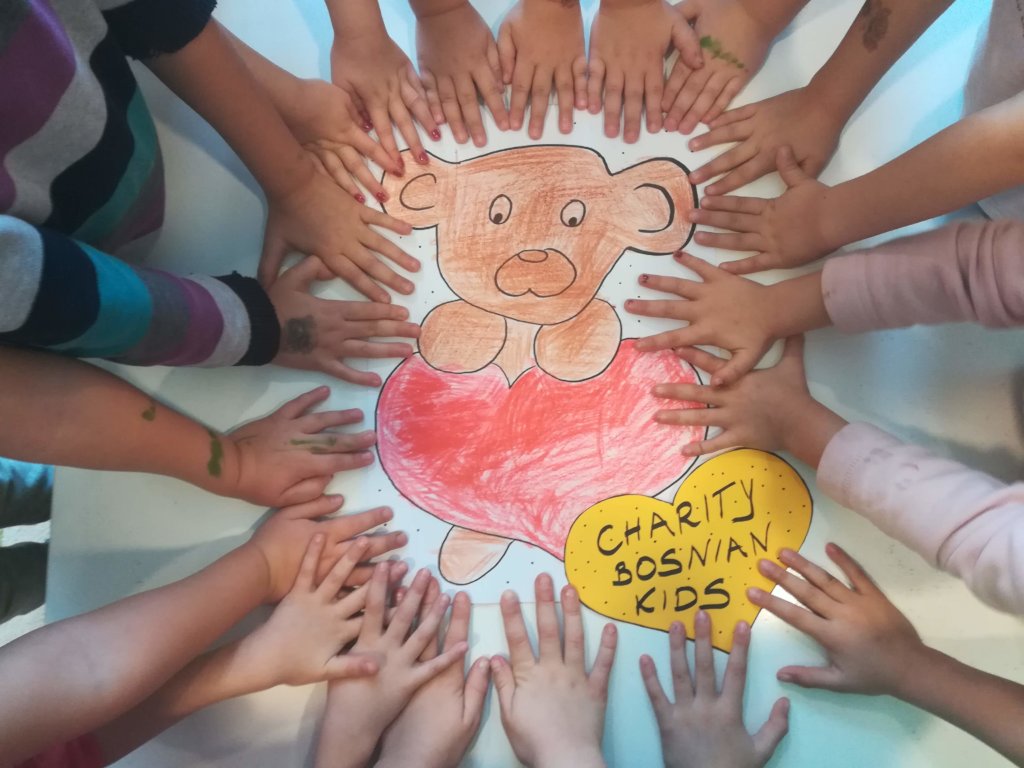 Food for kids at school in Bosnia