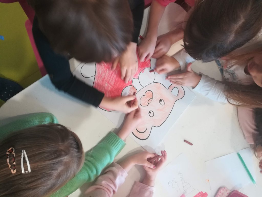 Food for kids at school in Bosnia