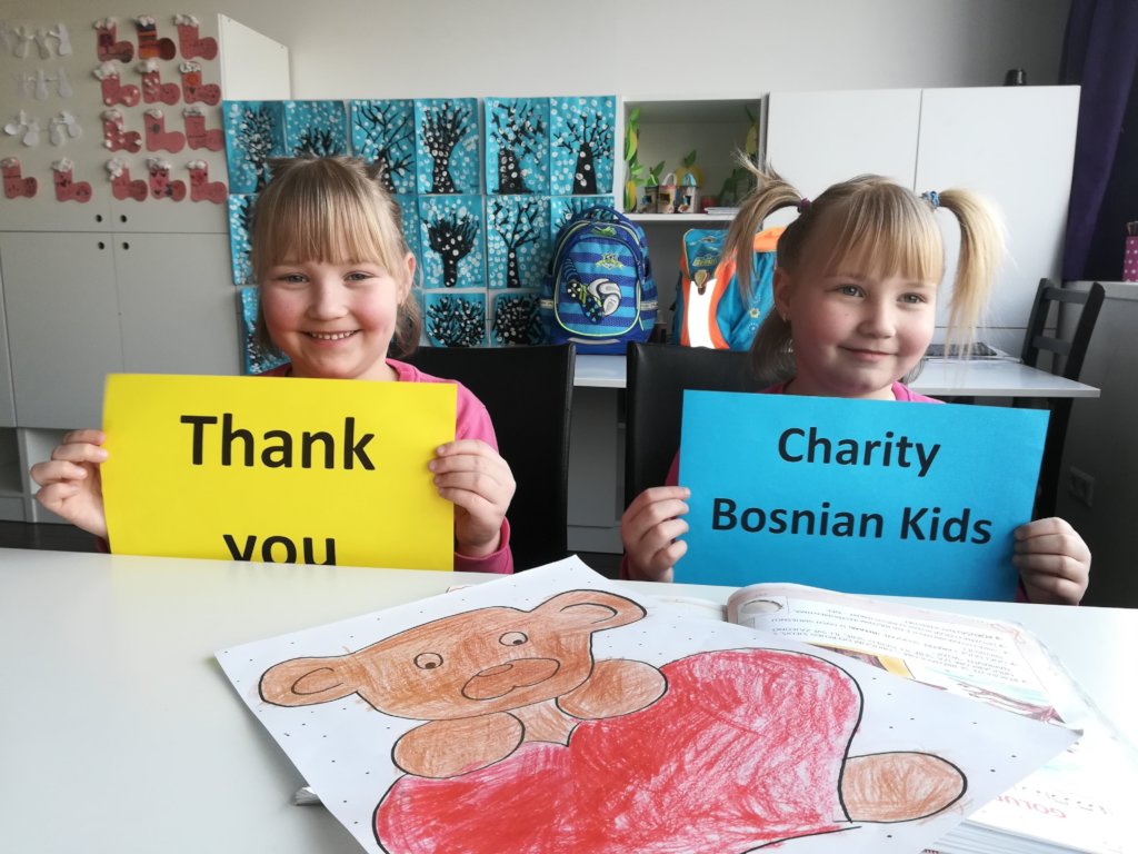 Food for kids at school in Bosnia