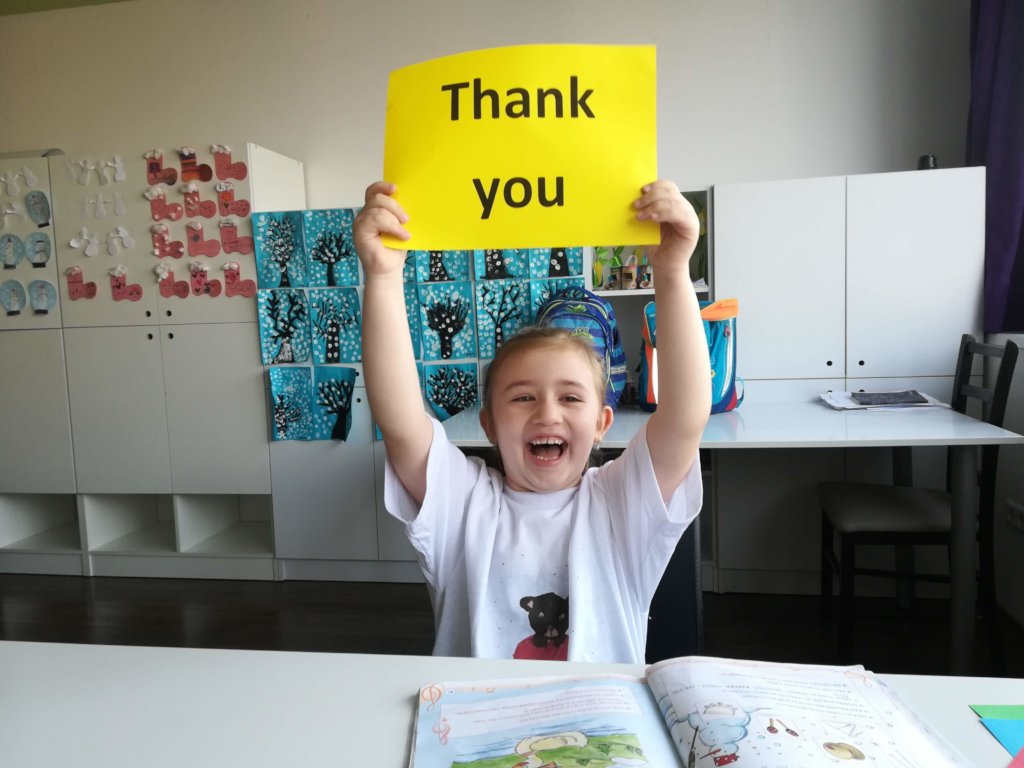 Food for kids at school in Bosnia