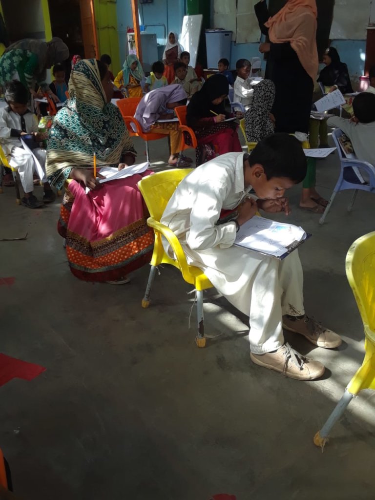 Educating the children of Machar Colony