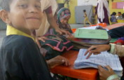 Educating the children of Machar Colony