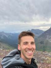 Connecting with nature Glacier National Park.