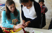 Indigenous artisans representing Mexico overseas