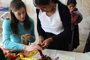 Indigenous artisans representing Mexico overseas