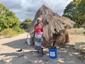 Grateful for the kit, she needed repair funds