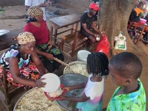 Food assistance made possible through donations