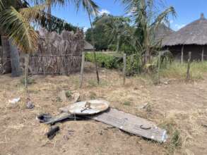 Abandoned cholera-contaminated latrine pits