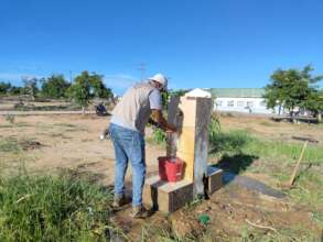 Peace Winds repair water facilities for safe water