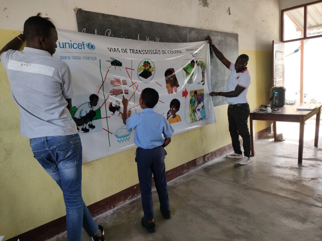 Health promotion on proper handwashing in school