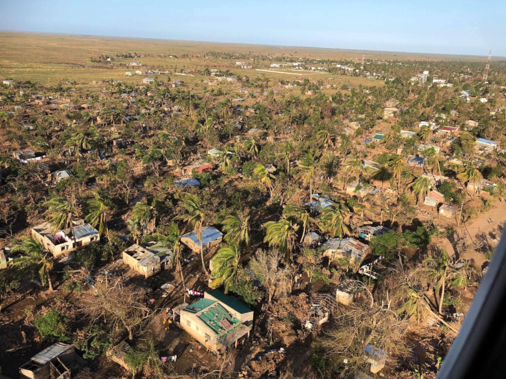 Lift up cyclone-devastated families in Mozambique