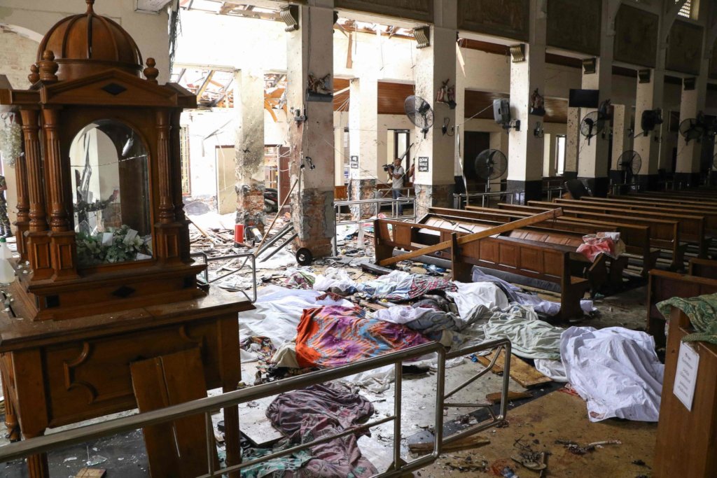 Relief for SriLanka Bombing Victim