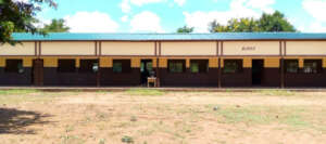 Mangunde classroom block E, after rehabilitation