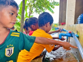 Clean drinking water for the children in Cambodia