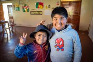 Always enjoy stories together in mobile library