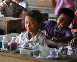 Our Helping Hands school in Cambodia